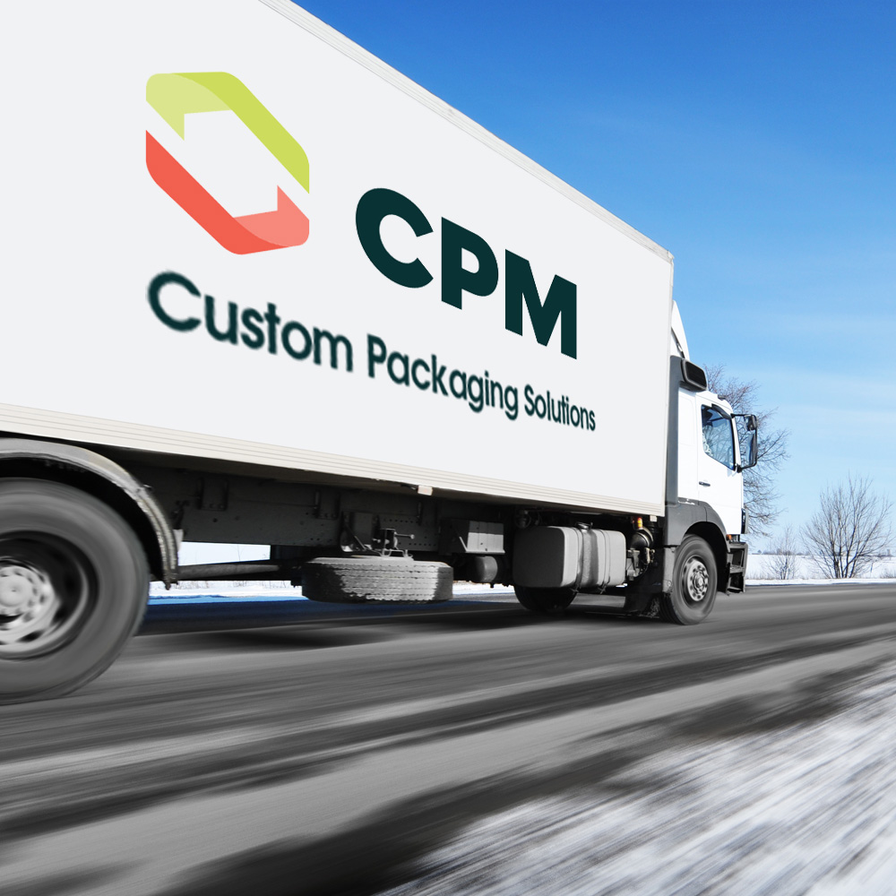 CPM package delivery truck