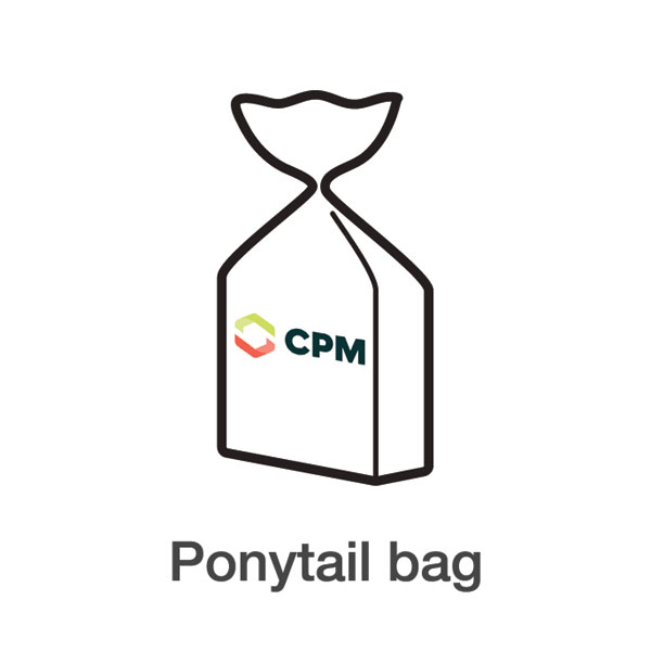 CPM ponytail bag