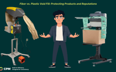Comparison of fiber-based and plastic void fill packaging materials for sustainable shipping